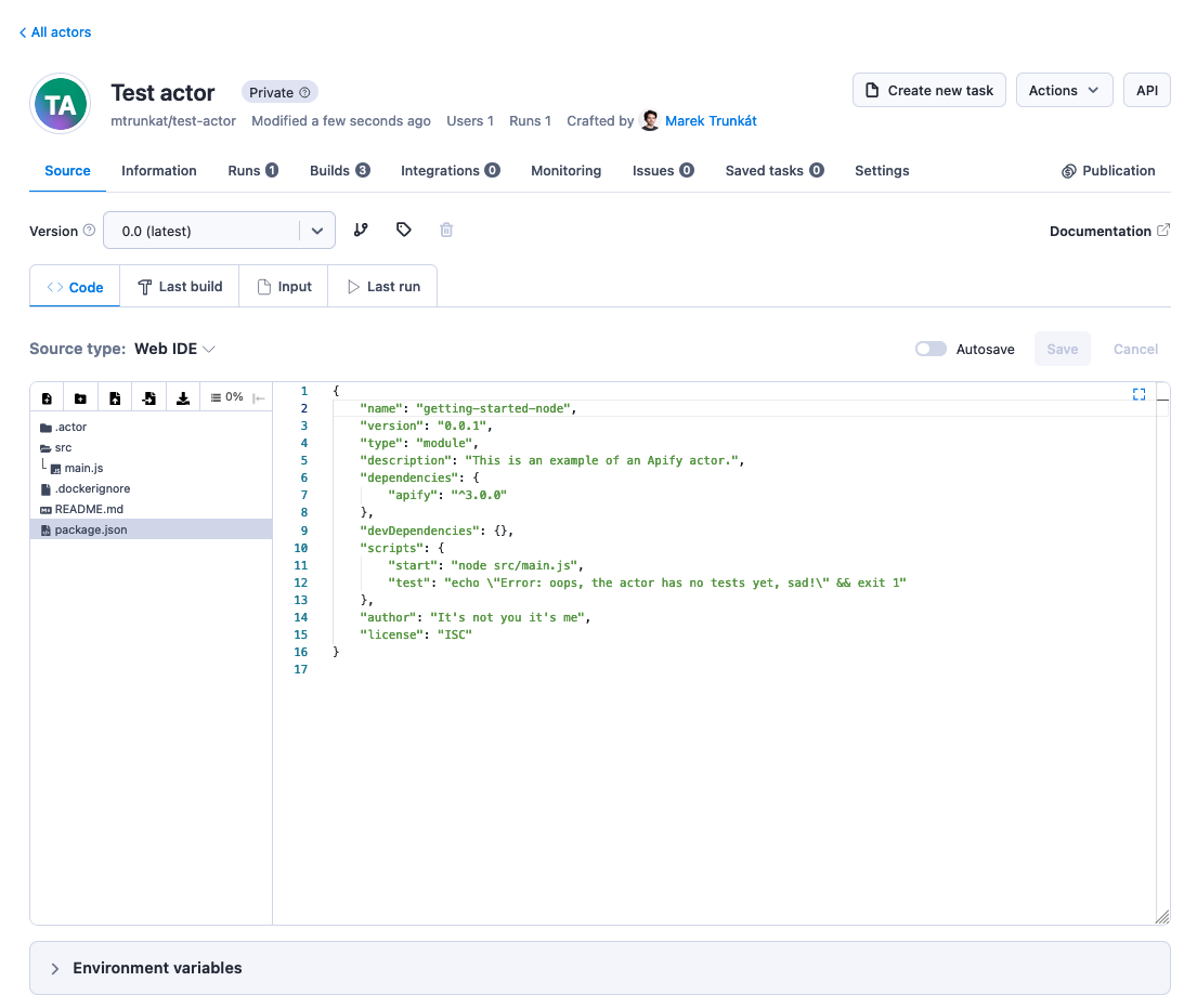 Web IDE