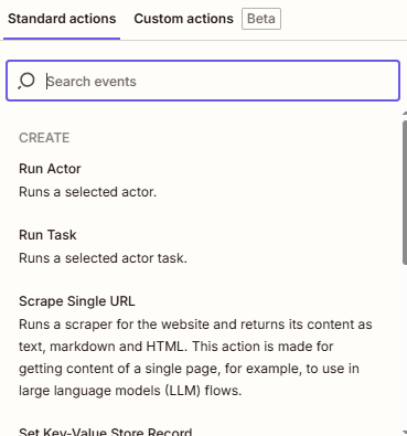 Zapier Action